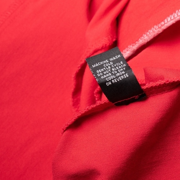 Wearever Size Large Red Cropped Jacket Y2K Party Quirky Artsy Cocktail Cosplay - Picture 11 of 11